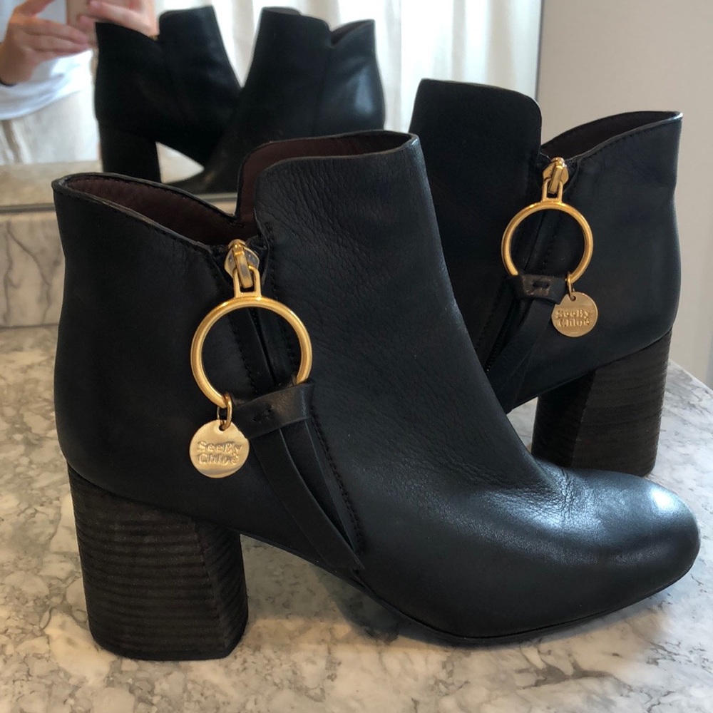 See by Chloe booties